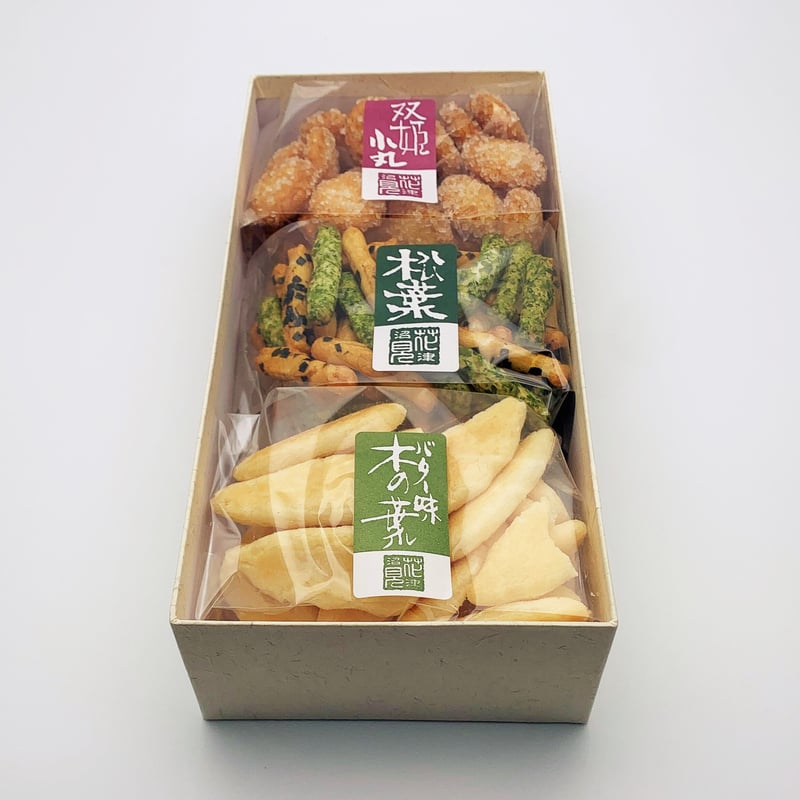 通常販売】あられ3種詰合せ | hanamisenbei