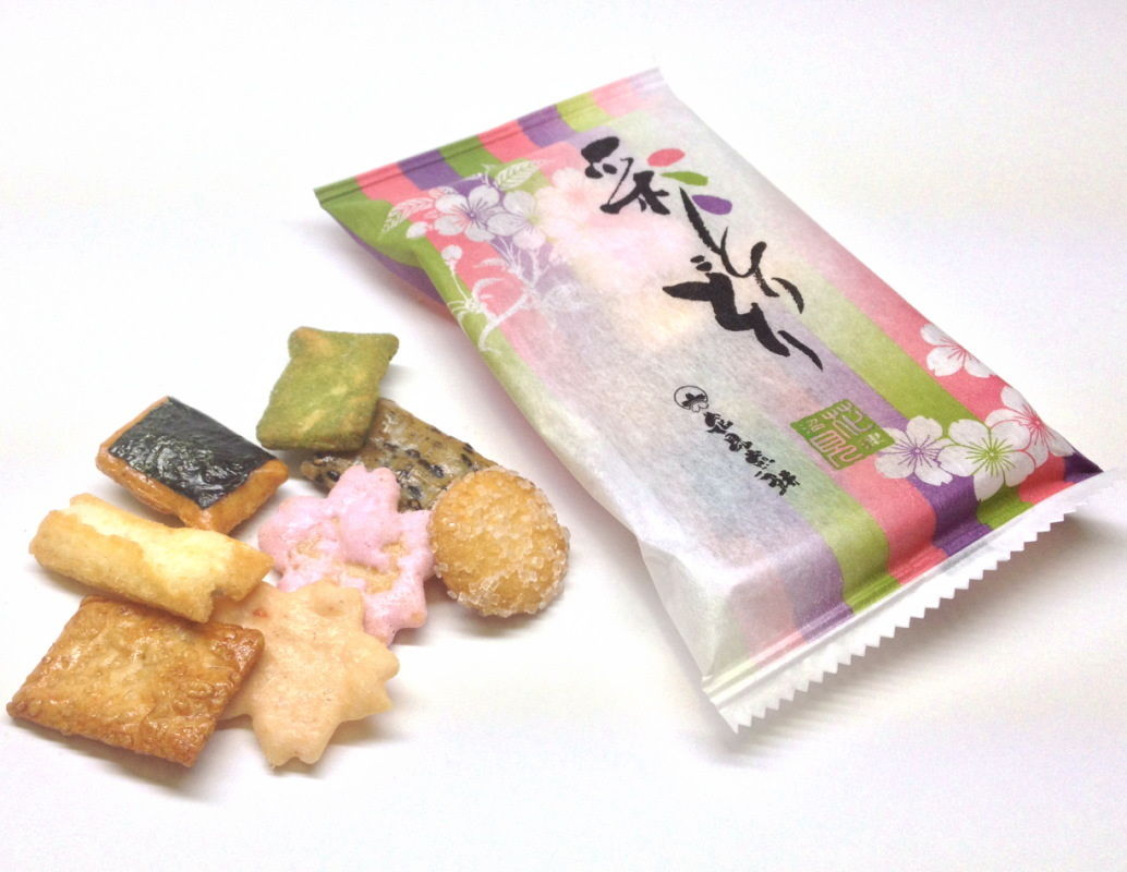 彩とりどり（10個入り） | hanamisenbei
