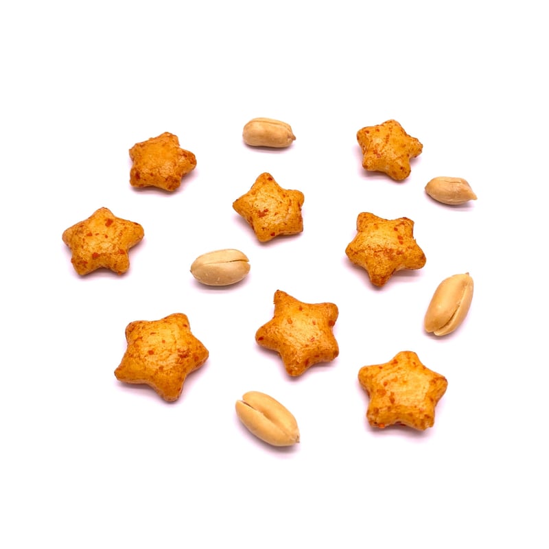 花hitohira】辛口の星ピー ONLINESHOP限定商品 | hanamisenbei