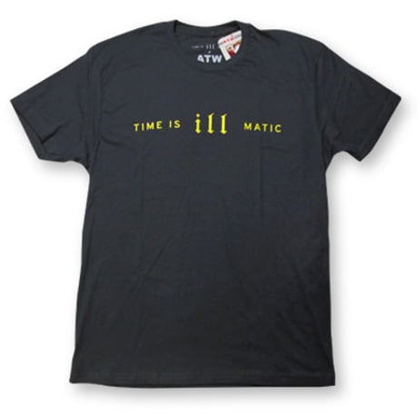Time is illmatic × ATW T-SHIRT C/GREY
