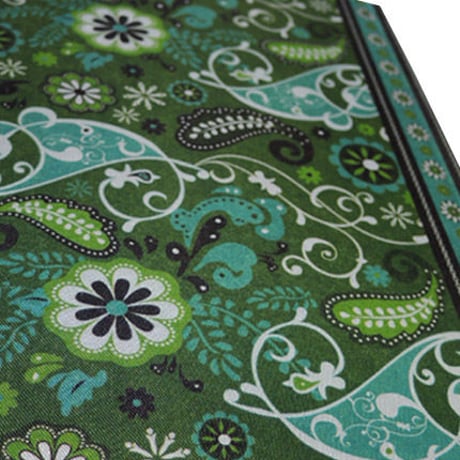 PAISLEY NOTEBOOK GREEN