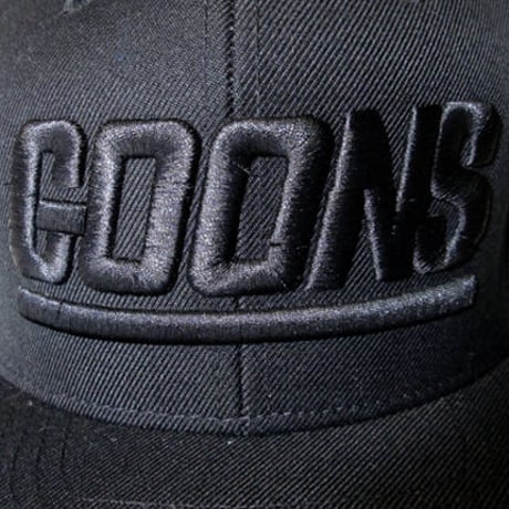 KROYWEN CLOTHING GOONS SNAPBACK CAP BLK×BLK