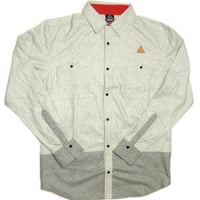 NIKELAOS CLOTHING DOUBLE TROUBLE SHIRT GREY