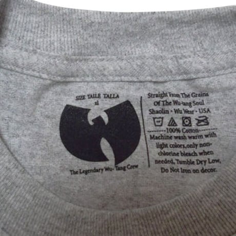 WU TANG CLAN UKMG EXCLUSIVE C.R.E.A.M. T-SHIRT