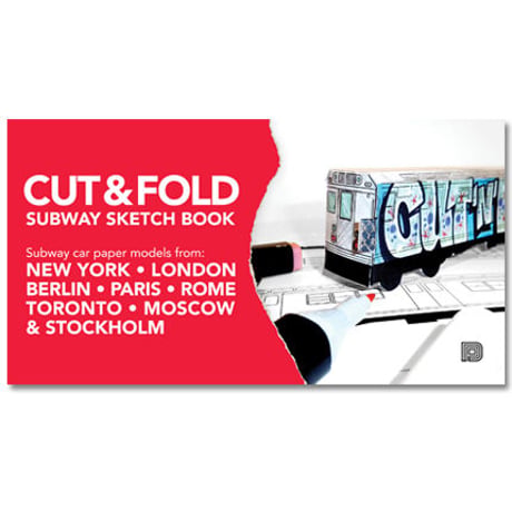 CUT & FOLD SUBWAY SKETCHBOOK
