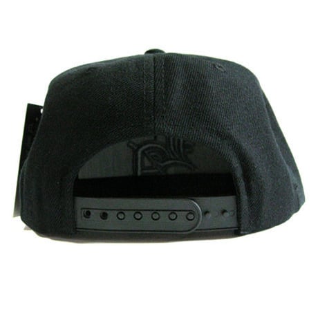 BLACK WHITE L.A. SNAP BACK
