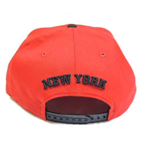 NEW ERA STATEN ISLAND SCRIPT SNAPBACK CAP RED
