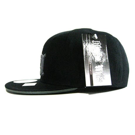 BLACK WHITE L.A. SNAP BACK