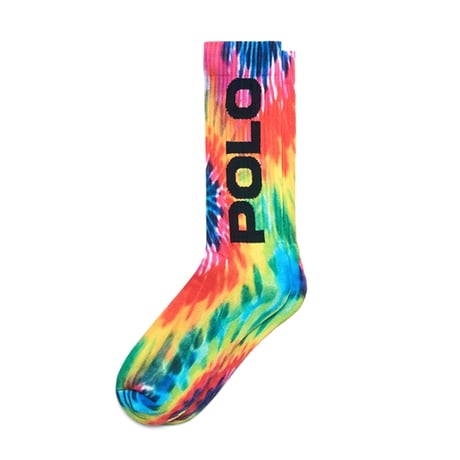 POLO RALPH LAUREN TIE DYE SOCKS