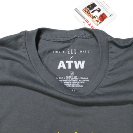 Time is illmatic × ATW T-SHIRT C/GREY