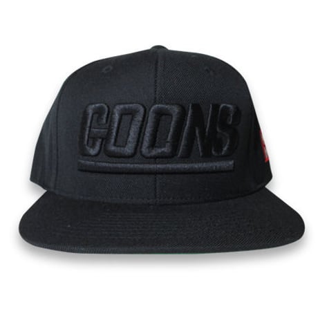 KROYWEN CLOTHING GOONS SNAPBACK CAP BLK×BLK