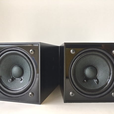 JM10deluxe  超小型パワードスピーカー　RCAｼﾞｬｯｸ入力　２台１組