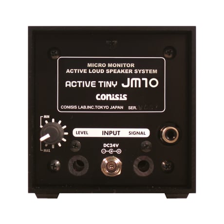 JM10deluxe  超小型パワードスピーカー　RCAｼﾞｬｯｸ入力　２台１組