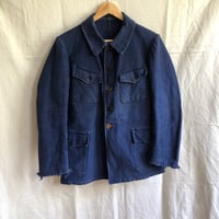 Early1930's Heavy Cotton Twill 4 pocket Work Jacket