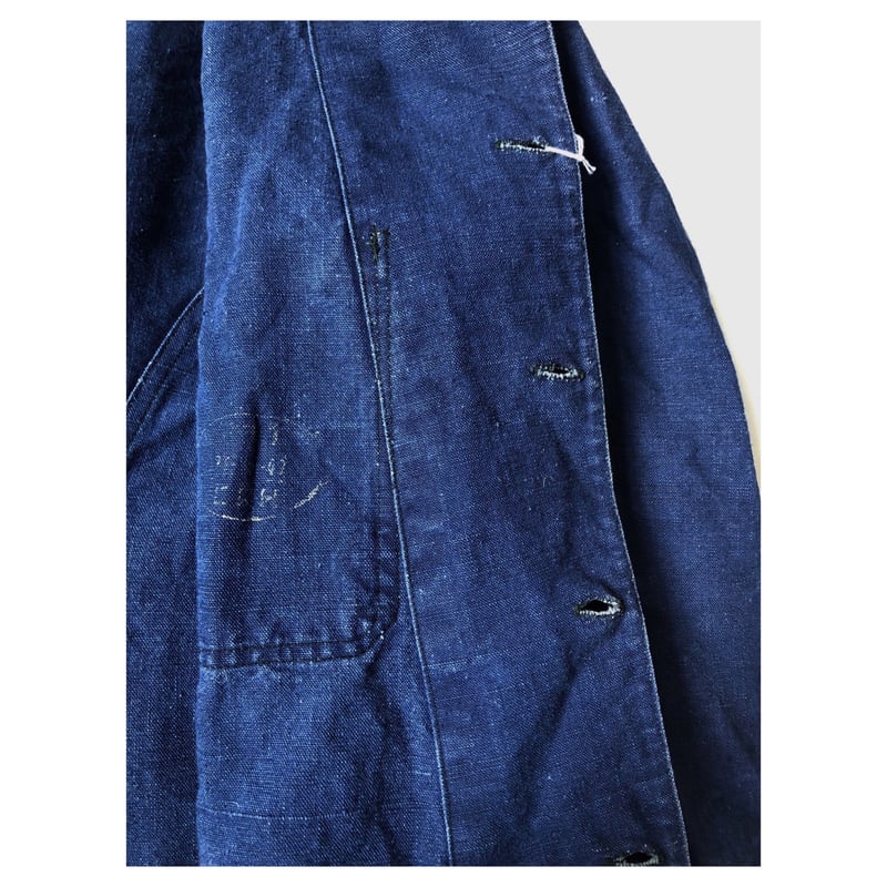 30's Indigo Metis French Coverall Made by 