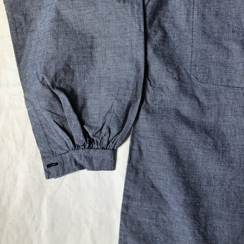 1930's Indigo Houndstooth Butcher Smock Dead St