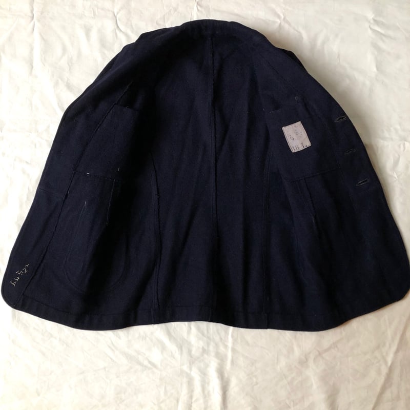 1940's French Military Demob Jacket Wool Felt F