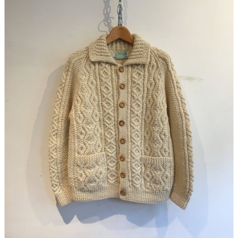 INVERALLAN 3A カーディガン WOOL ナチュラル INVERALLAN