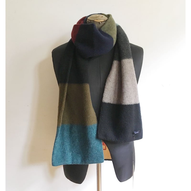 JO GORDON Brushed Colorblock Scarf | DIG UPPER