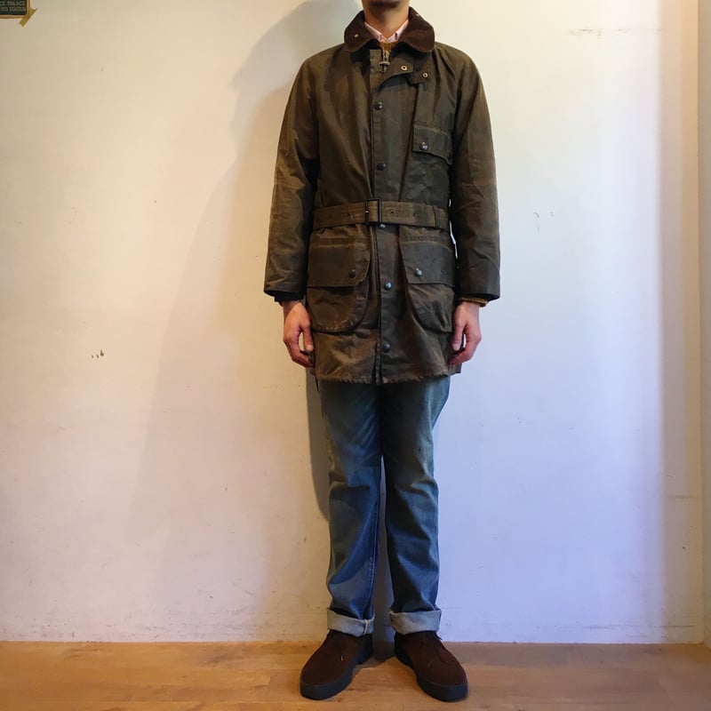 Barbour SOLWAYZIPPER 80s 2ワラント オイルドジャケット