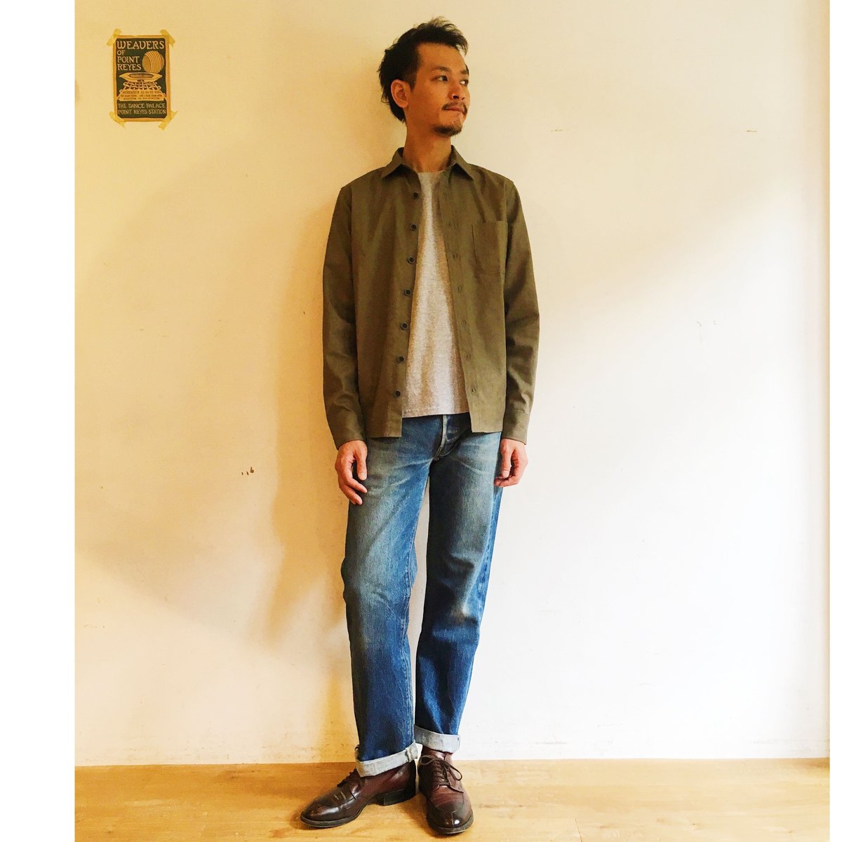 Taylor Stitch Mechanic Shirt OLIVE