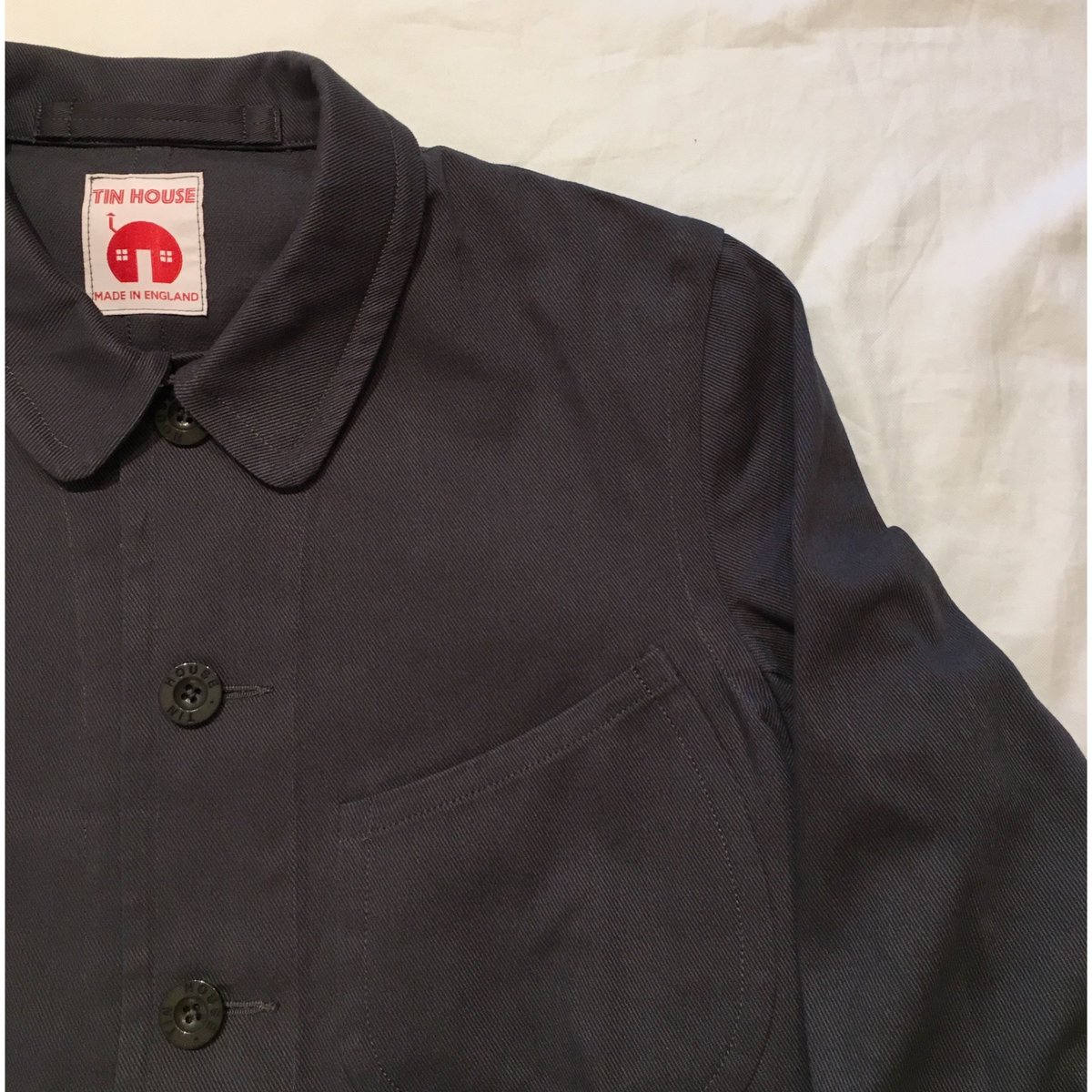 英国製 OLDTOWN OVERALL STOUT TWILL NAVY