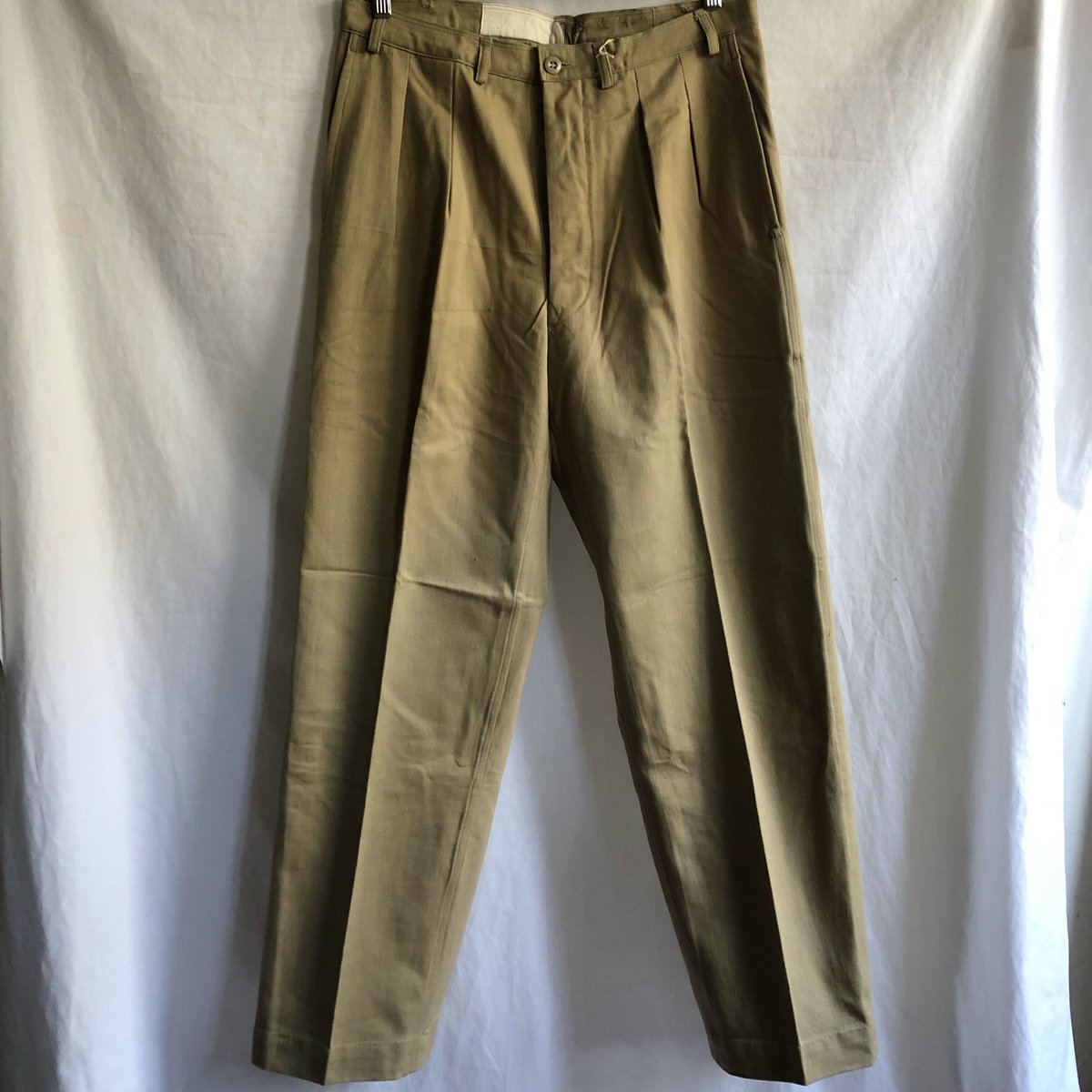 Early50's French Army M52 Chino Trousers Early