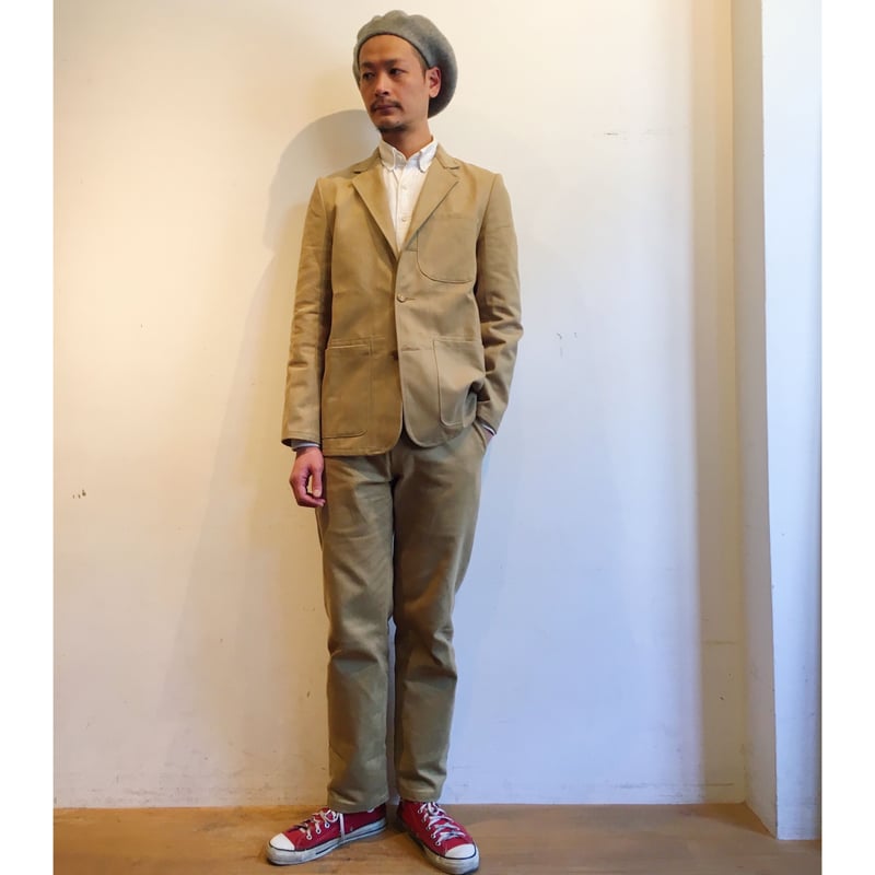 Wayside Flower Workwear Jacket英国製フレンチワーク Wayside Flower Workwear Jacket英国製フレンチワーク