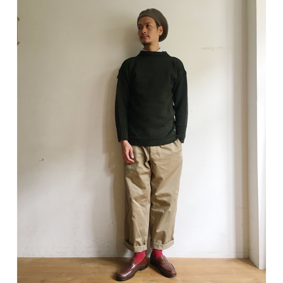 CHANNEL JUMPER Traditional Guernsey Sweater Ol