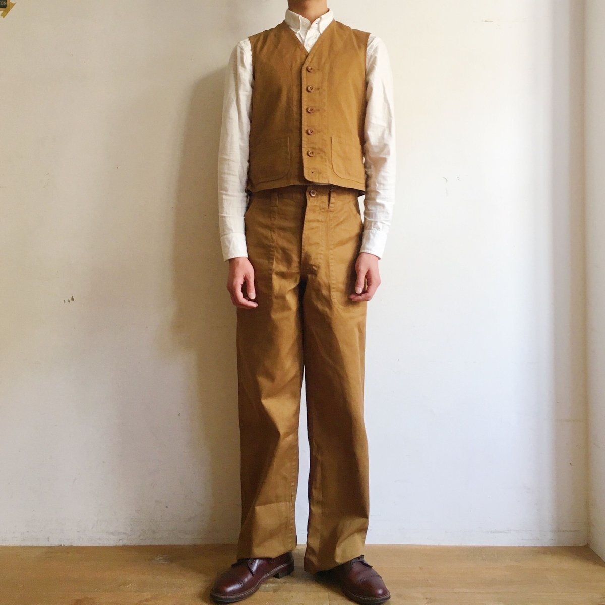 英国製 OLDTOWN OVERALL STOUT TWILL NAVY 【公式通販】