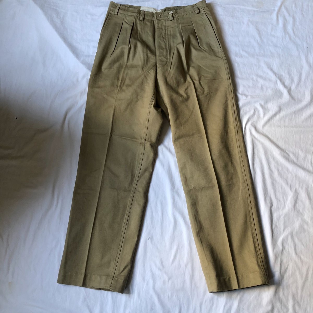 Early50's French Army M52 Chino Trousers Early