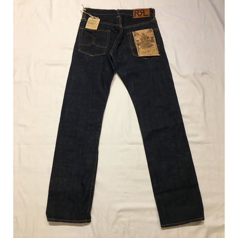 RRL STRAIGHT LEG One Wash Selvage Denim | DIG U RRL STRAIGHT LEG One Wash Selvage Denim | DIG U