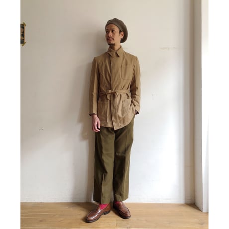 70'〜80's Italy Military Issue Hospital Jackt (Dr Coat) Dead Stock