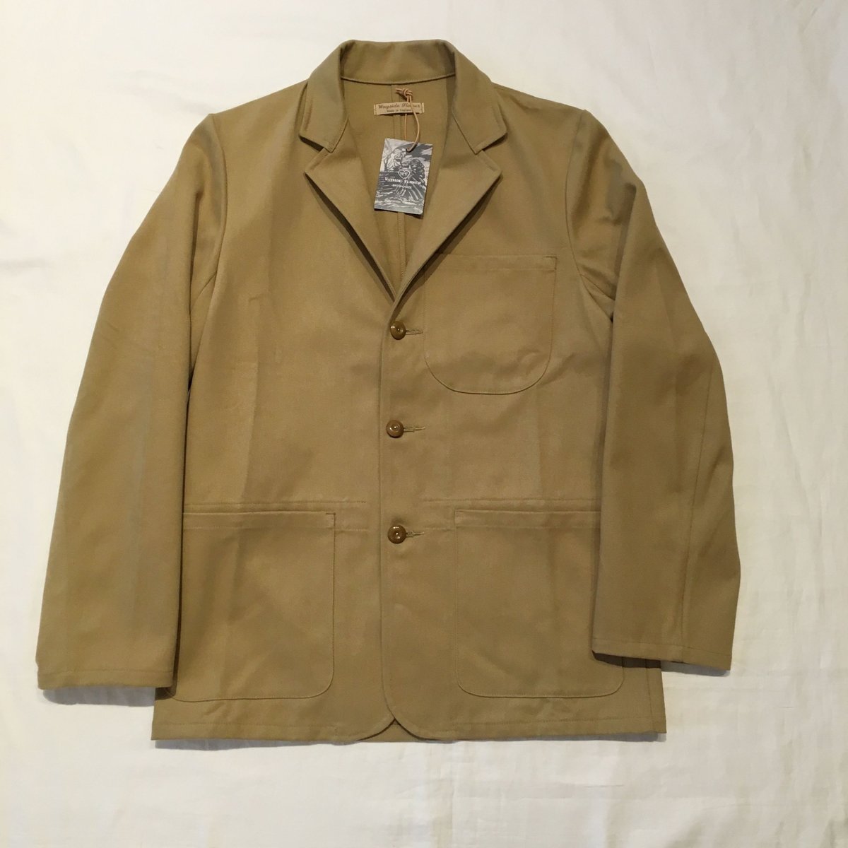Wayside Flower Workwear Jacket英国製フレンチワーク Wayside Flower Workwear Jacket英国製フレンチワーク