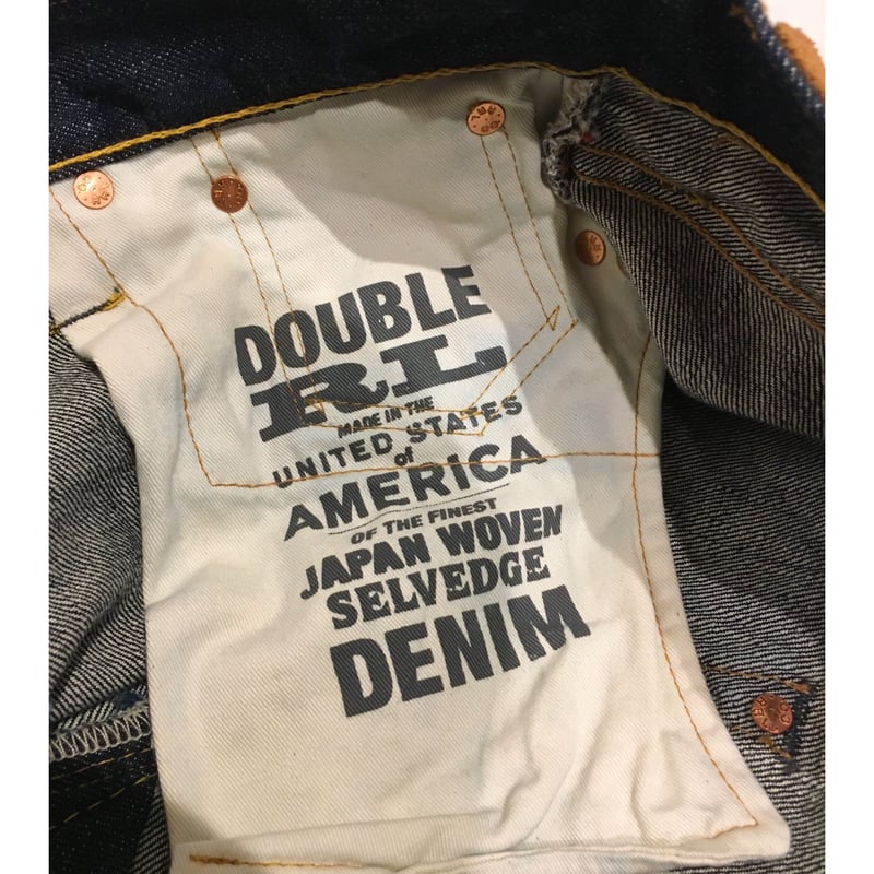 RRL STRAIGHT LEG One Wash Selvage Denim | DIG U RRL STRAIGHT LEG One Wash Selvage Denim | DIG U