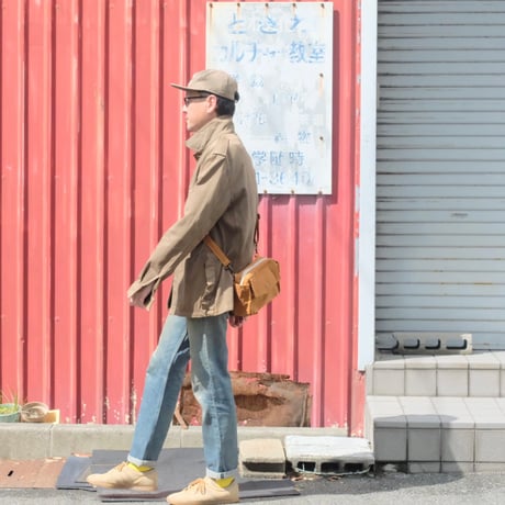 【ワッペン標準装備になりました！】ノウユアライツポシェット -マサラブラウン-