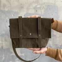 【カッコカワイイミニサイズ】ロットレンダーサッチェルバッグミニ -コンブオリーブ-