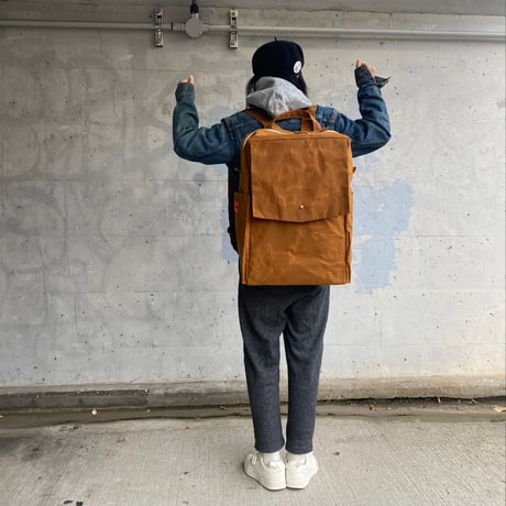 【大型リュックサック！】ハーモニー リュックサック-マサラブラウン-