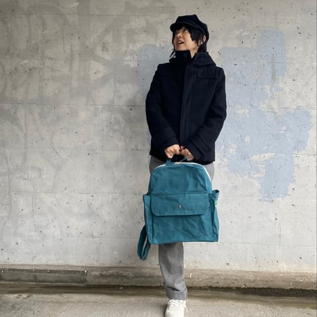 【大きいサイズできました！】レボリューションリュックサックL  -スモーキーブルー-