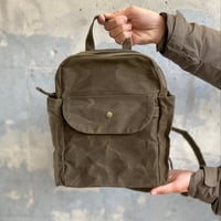 【リニューアルして登場！】レボリューションリュックサックS  -コンブオリーブ-