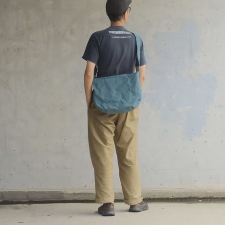 【ワッペン付けました！】アナザープラネットバッグ -スモーキーブルー-