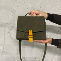 【やっぱりかわいい！】ウィリアムソンサッチェルバッグ  -カーキ/ラッキーマスタード-