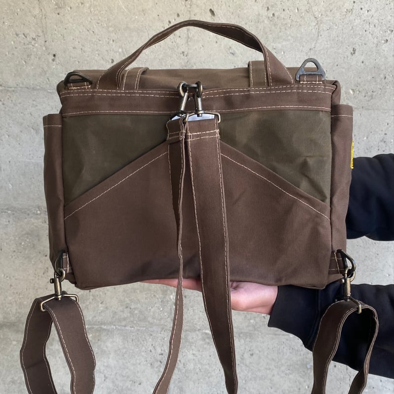 10号帆布とミックス！】ロットレンダースペシャル M-オカカブラウン