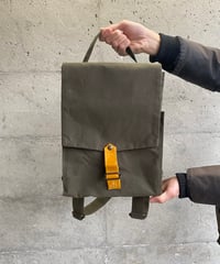 【ストラップの幅が4cmに！】ウィリアムソンリュックサック  -カーキ/ラッキーマスタード-