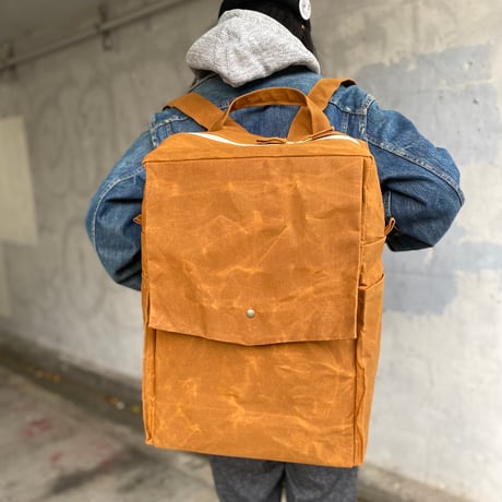 【大型リュックサック！】ハーモニー リュックサック-マサラブラウン-