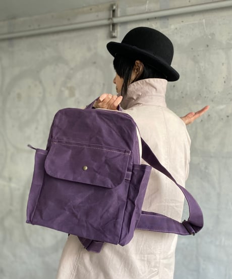 【お待たせしましたMサイズ完成！】レボリューションリュックサックM -パープルハーツ-