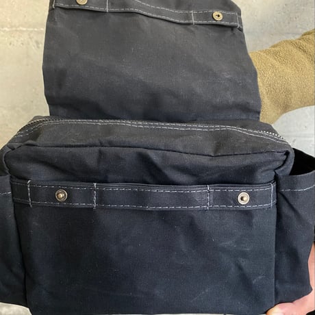 【マイナーチェンジしました！】ハモンドサッチェルバッグ -マッティブラック-