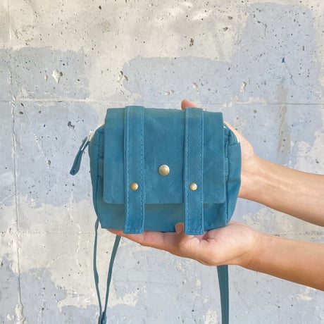 【絶対必需なちびっこ登場！】ロットレンダーミニミニポシェット -スモーキーブルー-