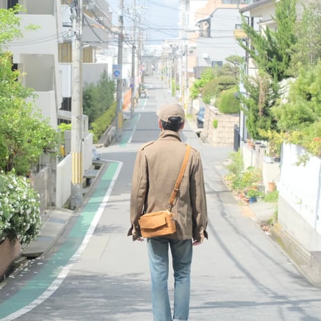 【ワッペン標準装備になりました！】ノウユアライツポシェット -マサラブラウン-