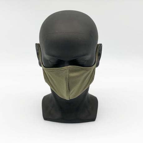 制菌＋消臭　洗える高機能布マスク【Khaki】